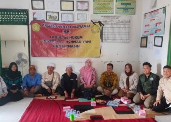 Fakultas Hukum Uvaya Banjarmasin Lakukan Sosialisasi Pencegahan KDRT Dalam Kehidupan Rumah Tangga