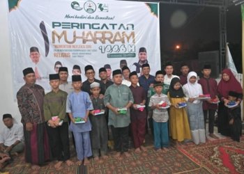 Peringati Tahun Baru Islam, BAJA-BN Sumut Resmikan Rumah Uswatun Hasanah Dan Santuni Anak Yatim
