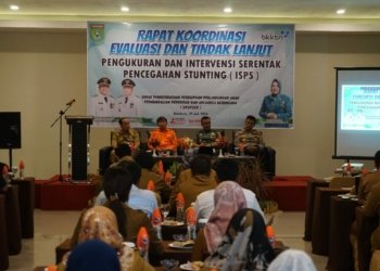 Hadiri Rakoor Evaluasi Pencegahan Stunting, Ini Kata Dandim Tanbu