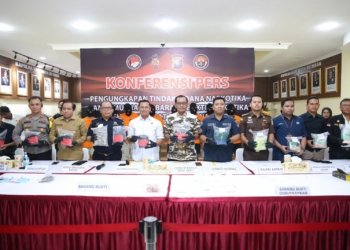 Polda Kepri Ungkap Kasus Narkotika, Puluhan Tersangka Berhasil Diamankan 