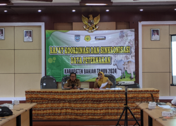 Dinas Pertanian Kabupaten Banjar Sinkronisasi Data Peternak