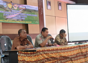 Distan Kabupaten Banjar Lakukan Ekspose Kajian LP2B