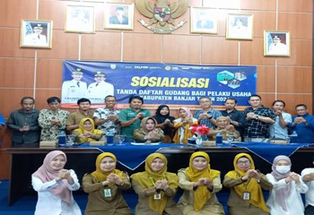 DKUMPP Kabupaten Banjar Gelar Sosialisasi TDG Bagi Pelaku Usaha