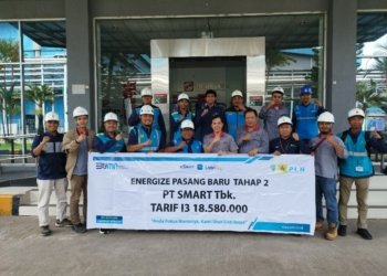 Dorong Pertumbuhan Industri, Energize Tahap II PLN Suplai 18,58 MVA PT SMART Tbk
