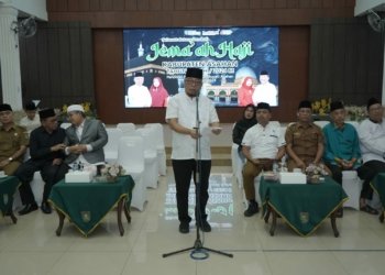 Bupati Asahan Sambut Kepulangan Jamaah Haji Kloter 14 Kabupaten Asahan