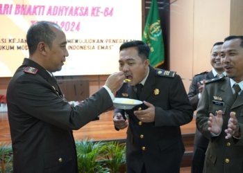 Syukuran HBA ke 64 dan IAD ke 24 di Kejari Banjarbaru