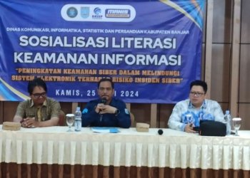 DKISP Kabupaten Banjar gelar Sosialisasi Literasi Keamanan Informasi