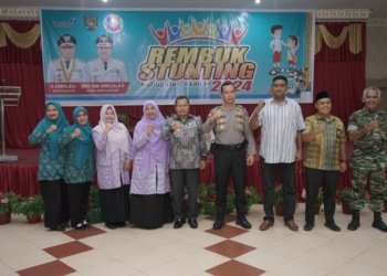 Asisten Administrasi Umum Buka Rembuk Stunting Kabupaten Asahan Tahun 2024