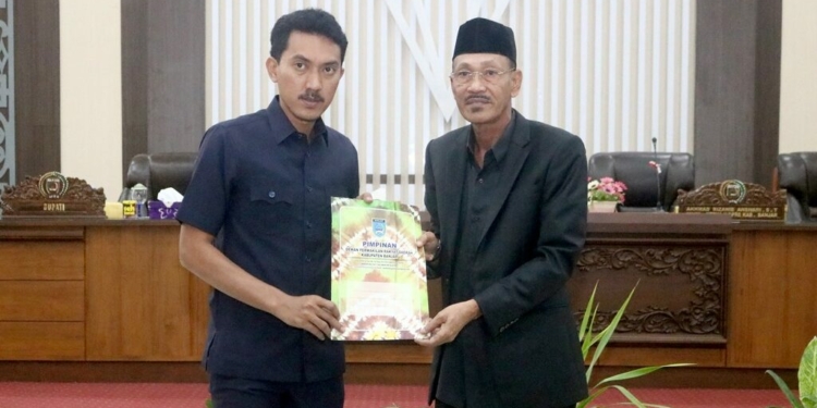 Rapat Paripurna Terkait Raperda Kerjasama Daerah
