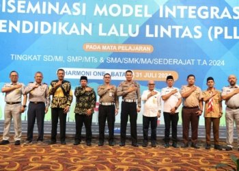 Diseminasi Model Integrasi Pendidikan Lalu Lintas Digelar di Batam