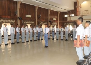 Pemusatan Pendidikan dan Pelatihan Paskibraka Kabupaten Banjar, Tiga Prajurit TNI Turut Melatih