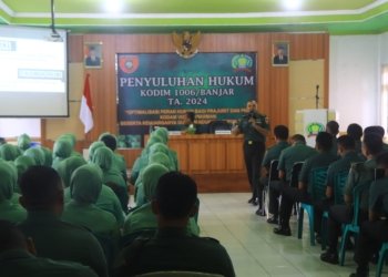 Wujudkan Kesadaran Hukum Dikalangan Militer, PNS dan Persit, Ini Penekanan Waka Kumdam VI/MLW 