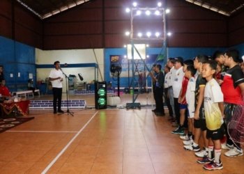 Kejuaraan Bulutangkis Bupati Banjar Cup 2024 Dibuka H Saidi Mansyur