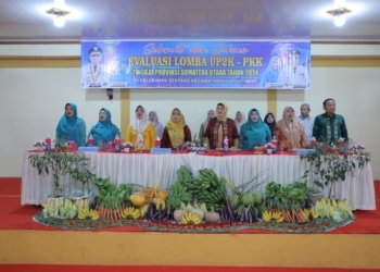 Masuk 6 Besar Lomba UP2K PKK Tingkat Provsu, Tim Evaluasi PKK Sumatera Utara Kunjungi Kelurahan Sentang