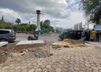 Tugu Pancasila Dan Pedestrian Di Martapura Dengan Biaya Lebih 4 Miliar