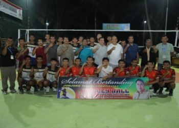 Wakil Bupati Asahan Buka Turnamen Bola Volly