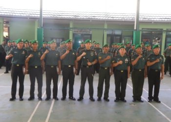 Dandim 1006/Banjar Lepas Prajuritnya Wisuda Purna Tugas Dan Pindah Satuan
