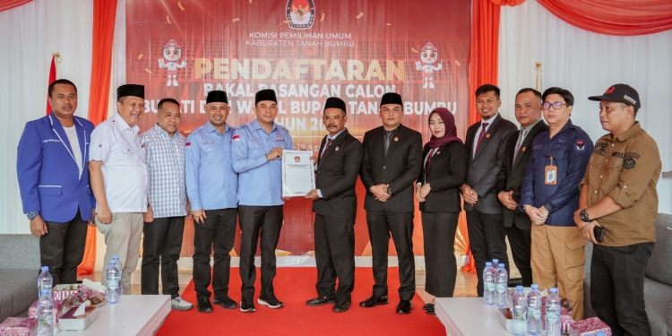 ARB Resmi Daftar Cabup Cawabup di Tanah Bumbu