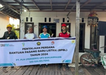 PLN UID Kalselteng Sudah Nyalakan 12.199 Rumah Keluarga Prasejahtera lewat BPBL