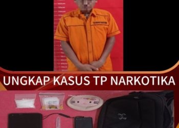 Ungkap Perkara Tindak Pidana Narkotika oleh Satresnarkoba Polres Banjar