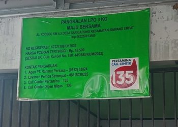 Harga Elpiji Subsidi 3 Kilo di Pangkalan Maju Bersama Melonjak, Capai Rp 25.000 per Tabung