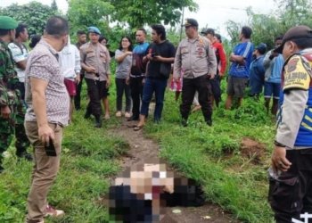 Polsek Mapanget Gerak Cepat Amankan Penemuan Mayat Pria Dengan Luka Tikam