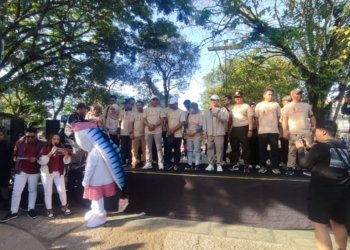 Sosialisasikan Pilkada 2024, KPU Tanbu Adakan Jalan Santai di Taman Edukasi Batulicin