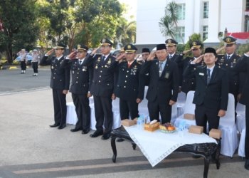 Imigrasi Banjarmasin Hadiri Puncak Peringatan Hari Pengayoman Ke-79 Tahun 2024, Gubernur Kalsel Jadi Inspektur Upacara