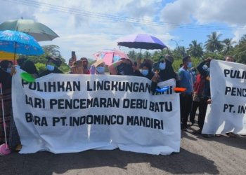 Dampak Negatif Akibat Debu Batu Bara, Warga Desa Santan Tuntut Pertanggungjawaban