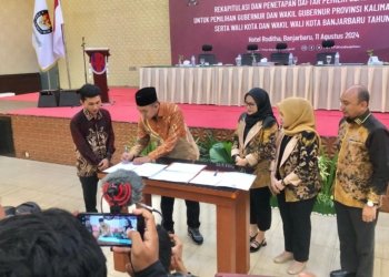 KPU Banjarbaru Tetapkan 196.107 DPS Untuk Pilkada 2024