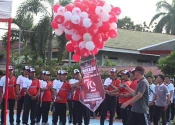 Kantor Imigrasi Banjarmasin Tunjukkan Sportivitas di Turnamen Voli Hari Pengayoman Ke-79