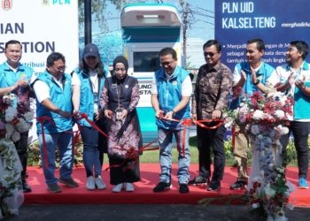 Pertama di Indonesia! PLN UID Kalselteng & Pemko Banjarbaru Resmikan Bung Tara Station