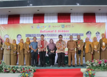 BKPSDM Kabupaten Asahan menggelar Sosialisasi Kebijakan Pengadaan ASN