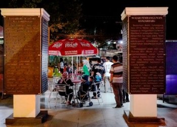 Sudah Diresmikan, Tugu Nol Kilometer Kini Ramai UMKM