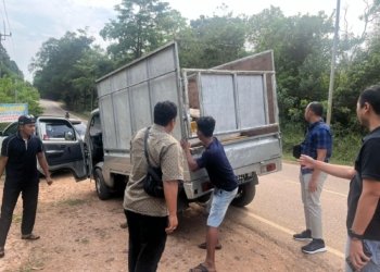 Polairud Polda Kepri Amankan Mobil Pengangkut BBM Bersubsidi di Batam