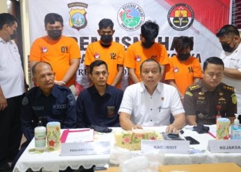 Polda Kepri Musnahkan Barang Bukti Narkoba Periode Juli-Agustus