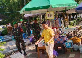 Jelang Pilkada, Sejumlah Sarana Dan Fasilitas Umum Gencar Dilakukan Patroli TNI Dan Polri 
