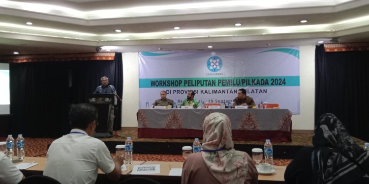 Workshop Peliputan Pemilu Dan Pilkada 2024, Dewan Pers: Wartawan Harus Pegang 4 Pilar Penting