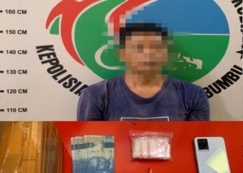 Kedapatan Bawa Sabu, Seorang Pria Diamankan Satres Narkoba Polres Tanah Bumbu