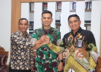 Jalin Silaturahmi Dan Sinergitas Dua Lembaga Kemenkumham Berkunjung Ke Kodim 1006/Banjar 