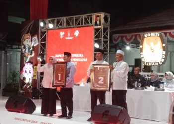 KPU Tetapkan Nomor Urut Paslon Wali Kota Banjarbaru