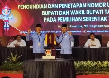Cabup ARB Resmi Dapat Nomor Urut 1 Pada Pilkada Tanbu, Ketua Pemenangan: Tanah Bumbu Akan Menjadi yang Terdepan