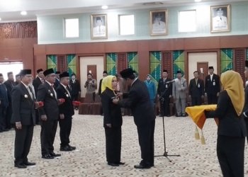Resmi Dilantik Gubernur Kalsel, Dra Nurliani Jadi Pjs Wali Kota Banjarbaru