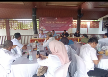 KPU Kabupaten Banjar Gelar Rapat Koordinasi Daftar Pemilih Tetap