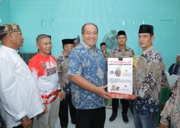 Wakil Bupati Asahan Resmikan Kantor Balai Desa Air Genting