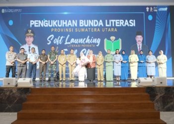 Pemerintah Kabupaten Asahan Ikuti Peuncuraan Aplikasi Literasi Permata
