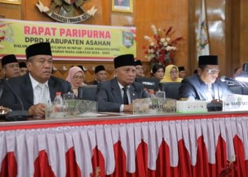 Bupati Asahan Hadiri Pengucapan Sumpah Janji Anggota DPRD Asahan Periode 2024 – 2029