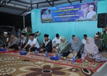 Bupati Asahan Hadiri Peringatan Maulid Nabi Muhammad SAW 1446 H di Desa Sei Jawi Jawi