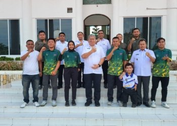 Pj Sekda Kabupaten Asahan Lepas Atlet NPC