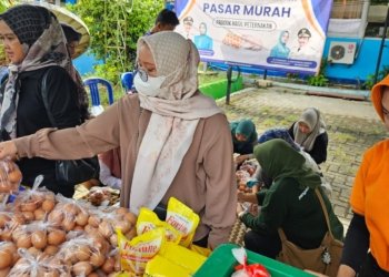 DKUMPP dan Dinas Pertanian Kabupaten Banjar Menggelar Pasar Murah